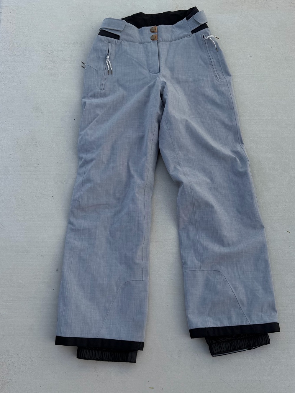 Ski Pants Eider Defender 2LS Size 10 Gray